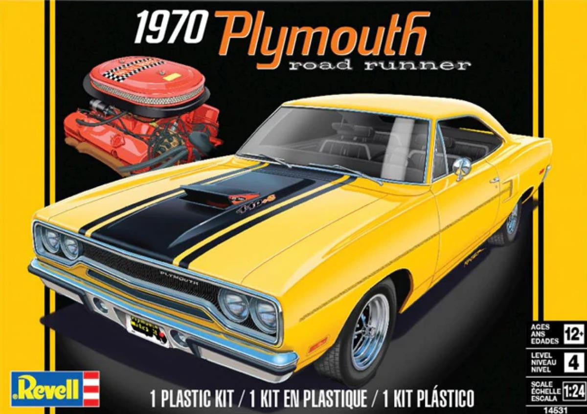 Revell 1/24 1970 Plymouth Road Runner 4531
